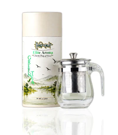 Elite Aroma Green Tea 100gm + Tea Pot 1 Pcs