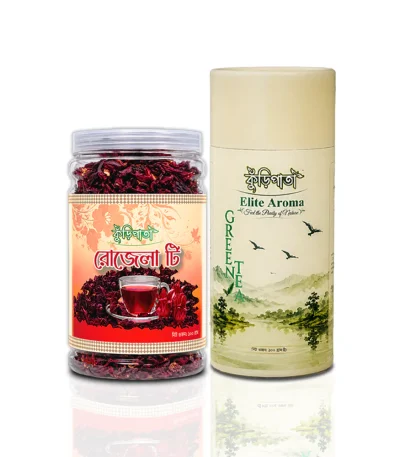 Elite Aroma Green Tea 100gm + Elite Aroma Rosella Tea 100Gm